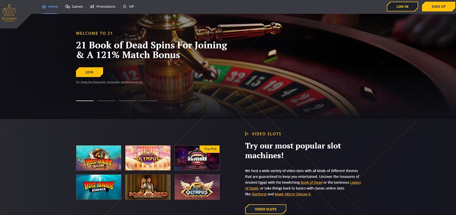 21Casino recenze